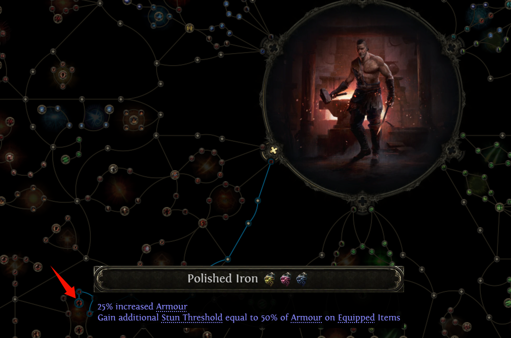 how to get Polished Iron